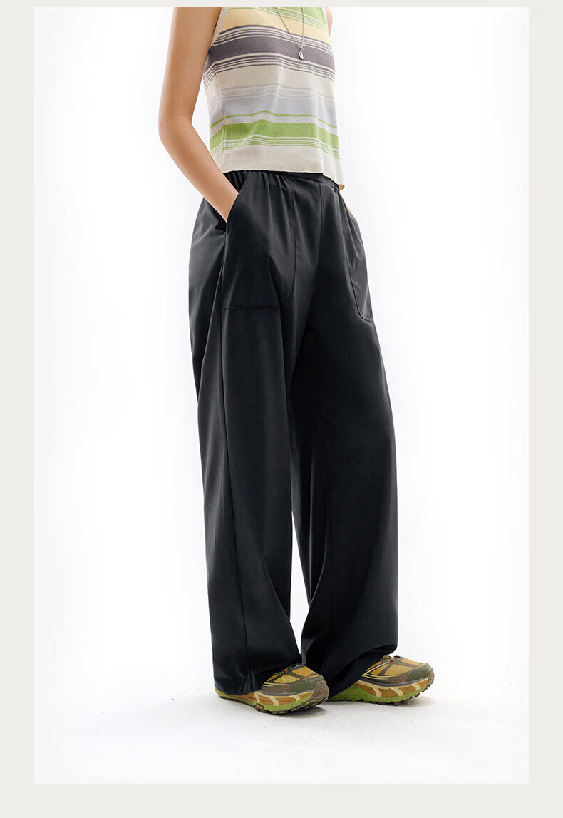 TECTOP Women's Straight-Leg Breathable Quick-Dry Slim Casual Pants 15